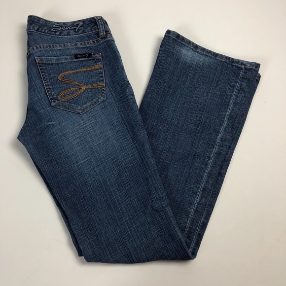 7 For all mankind‎ flare jeans size 28 - Picture 5 of 6